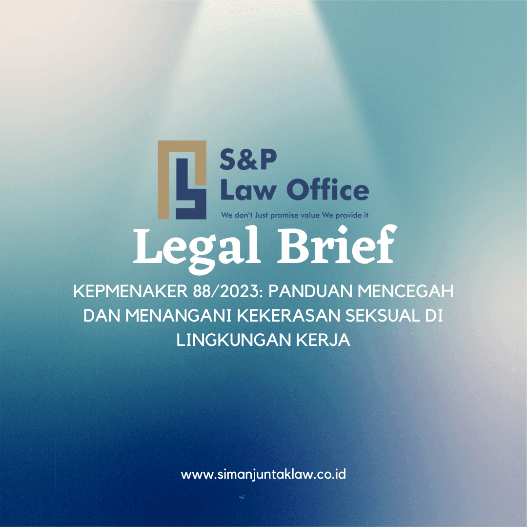 KEPMENAKER 88/2023: PANDUAN MENCEGAH DAN MENANGANI KEKERASAN SEKSUAL DI LINGKUNGAN KERJA