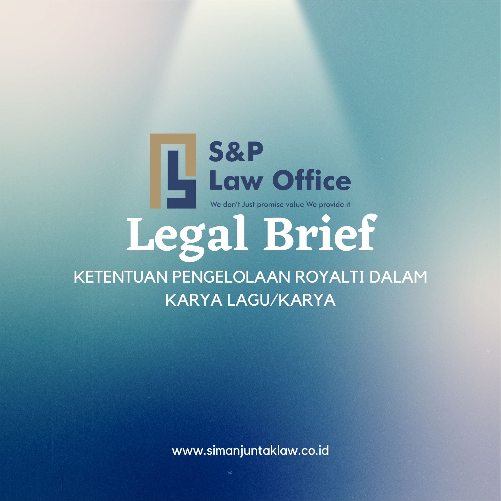 KETENTUAN PENGELOLAAN ROYALTI DALAM KARYA LAGU/KARYA