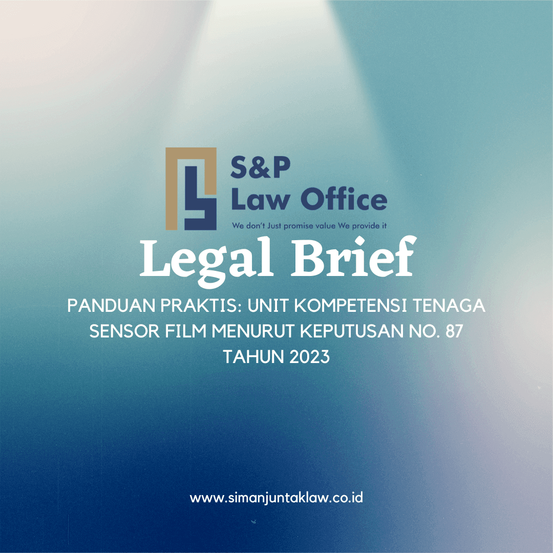 PANDUAN PRAKTIS: UNIT KOMPETENSI TENAGA SENSOR FILM MENURUT KEPUTUSAN NO. 87 TAHUN 2023