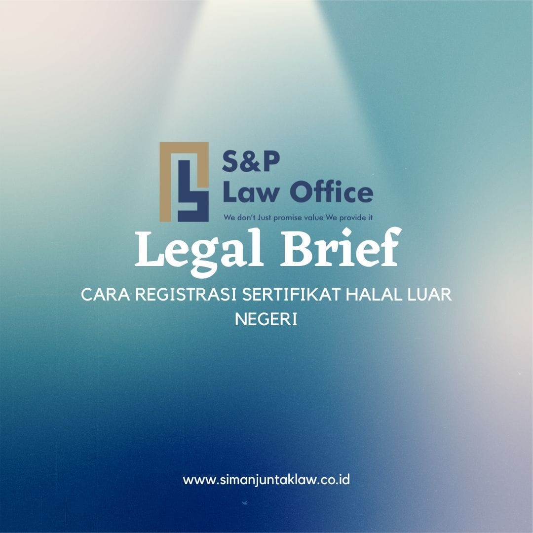 CARA REGISTRASI SERTIFIKAT HALAL LUAR NEGERI