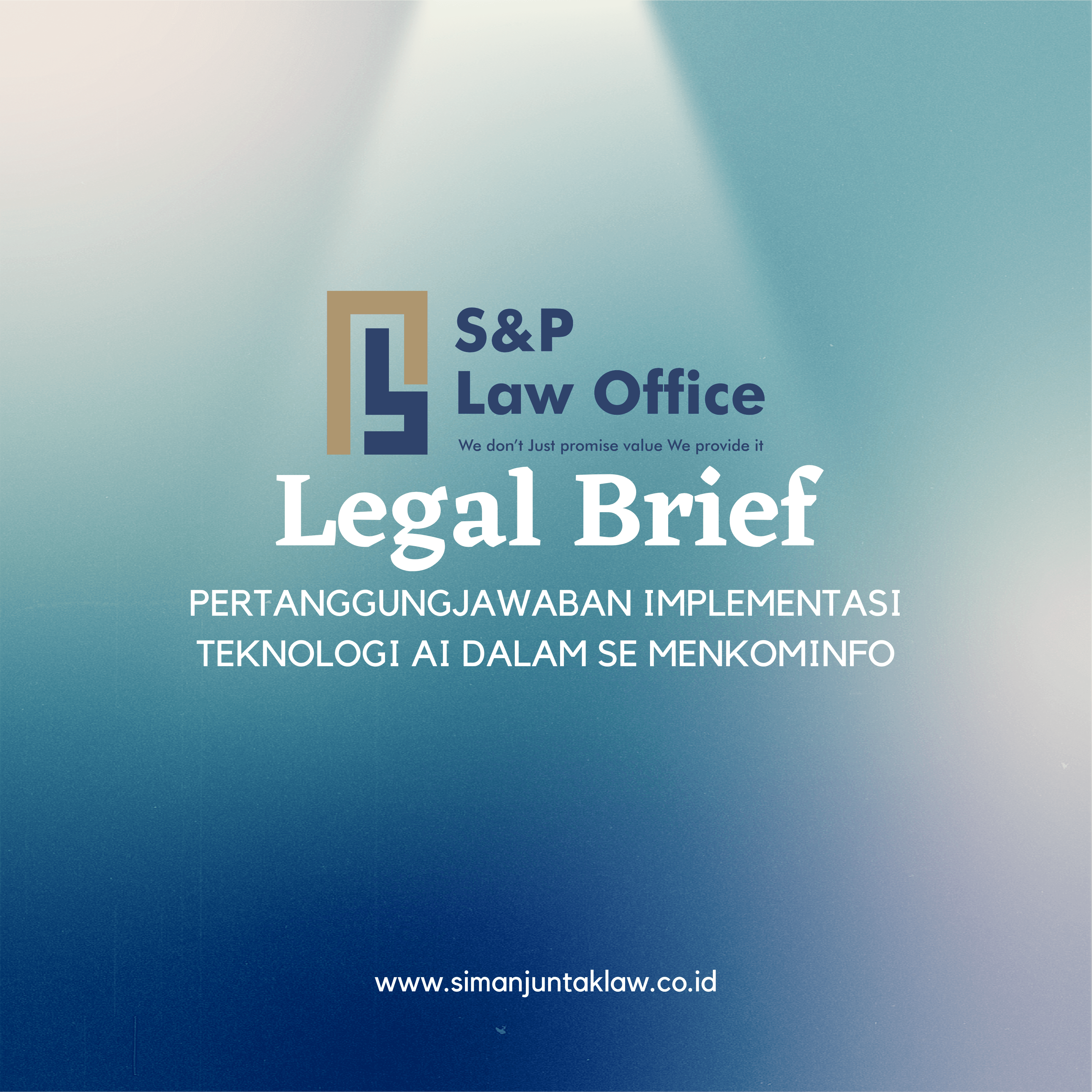 PERTANGGUNGJAWABAN IMPLEMENTASI TEKNOLOGI AI DALAM SE MENKOMINFO