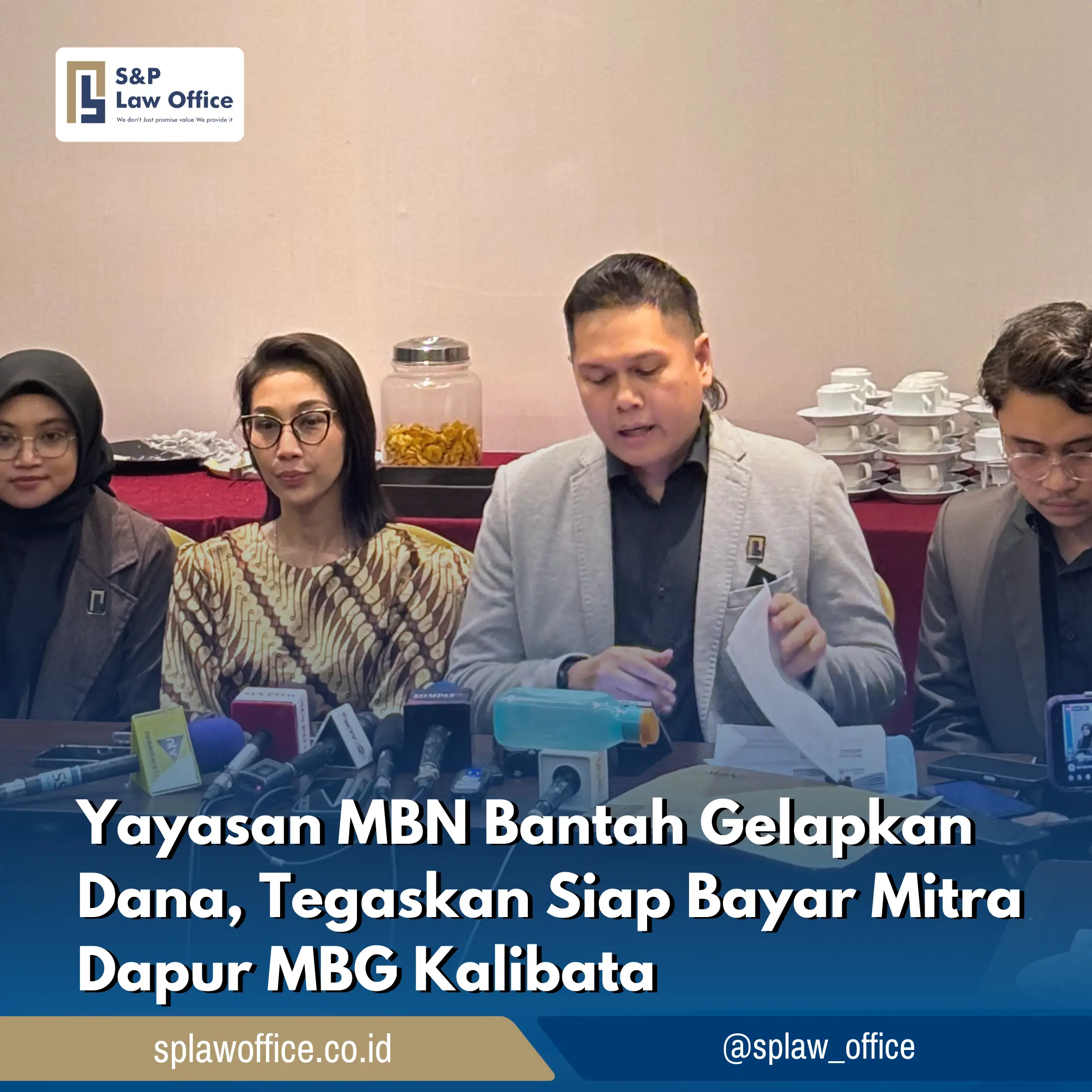 Yayasan MBN Bantah Gelapkan Dana, Tegaskan Siap Bayar Mitra Dapur MBG Kalibata