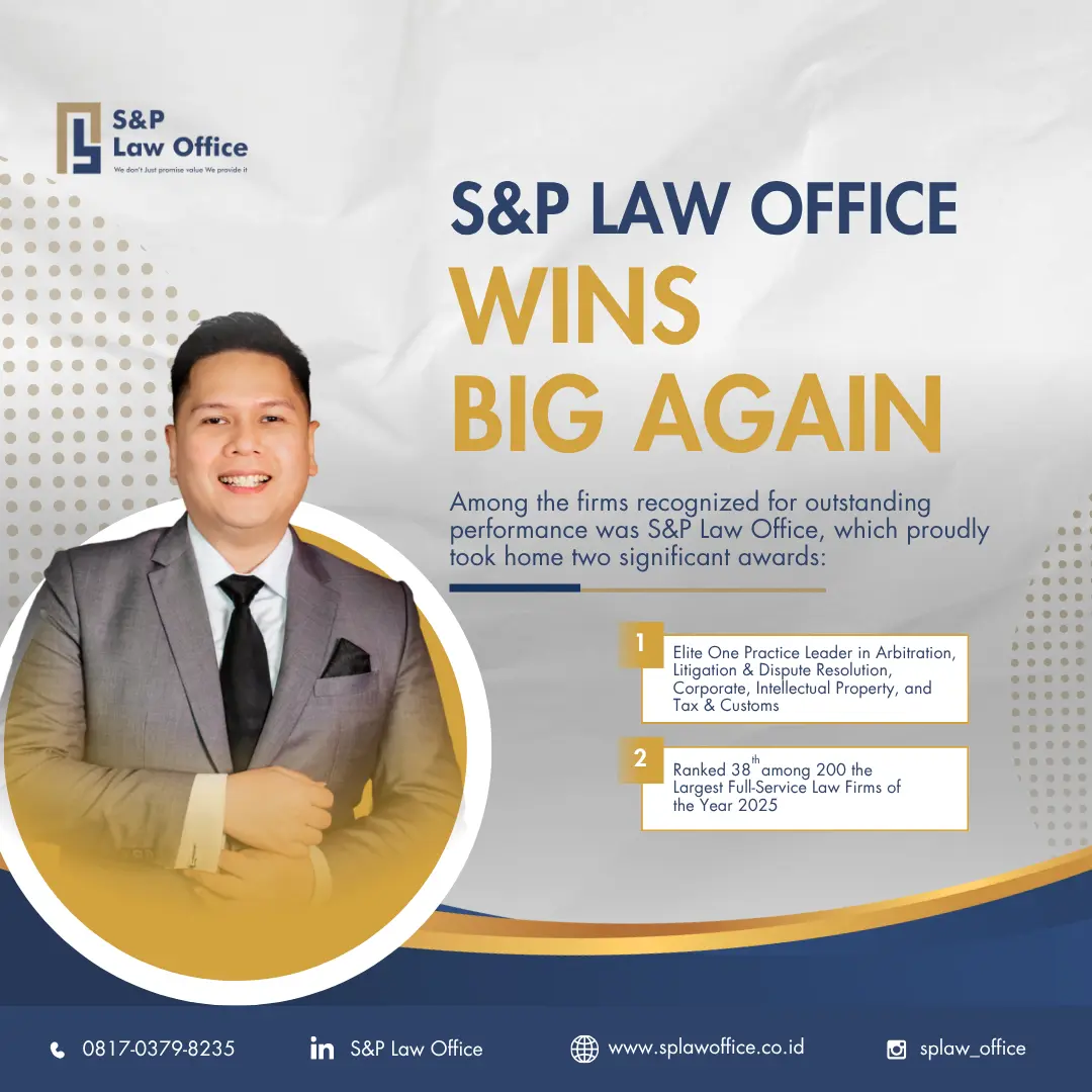 S&P Law Office Raih Dua Penghargaan Bergengsi di Hukumonline Top 100 Law Firms 2025