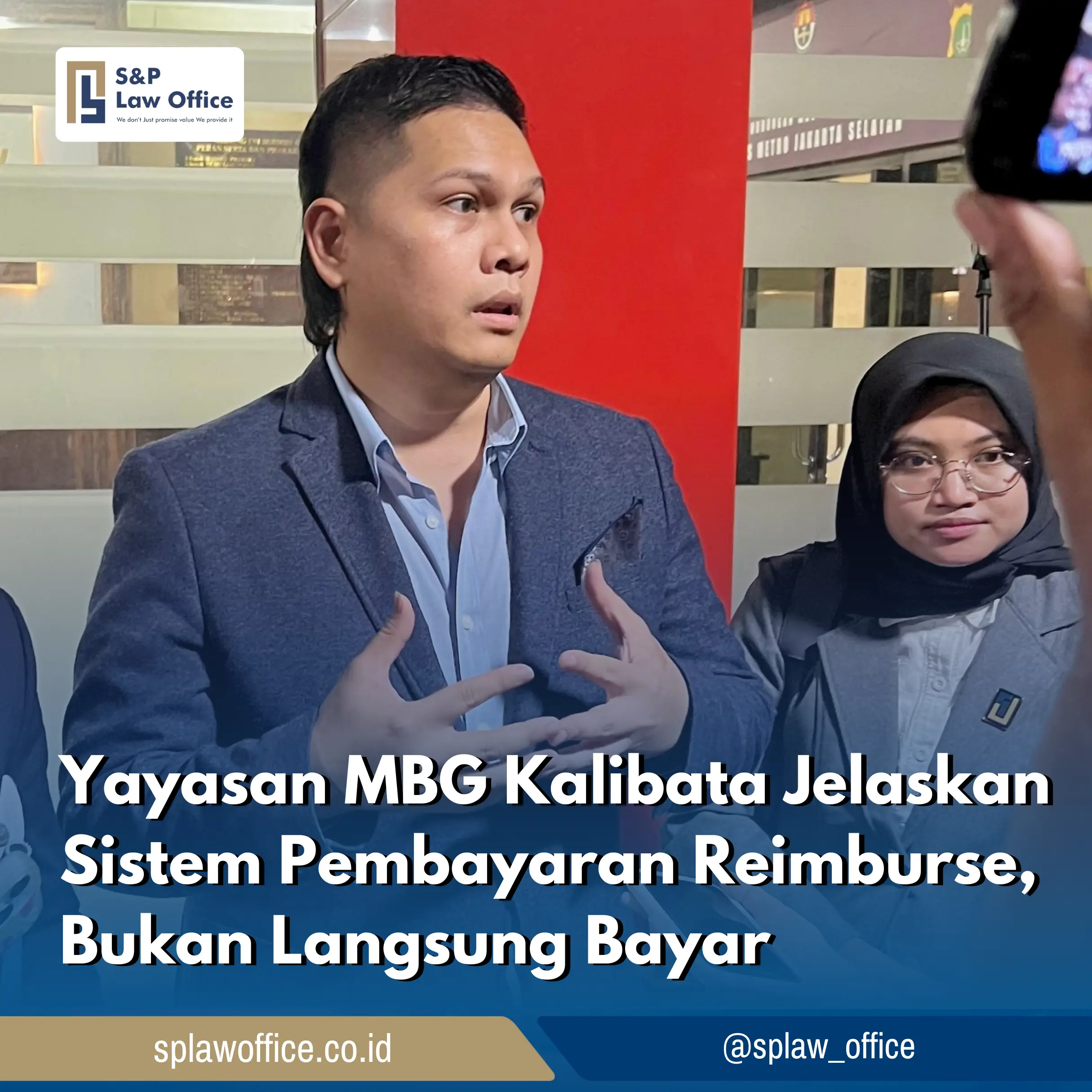 Yayasan MBG Kalibata Jelaskan Sistem Pembayaran Reimburse Bukan Langsung Bayar | SP Law Office