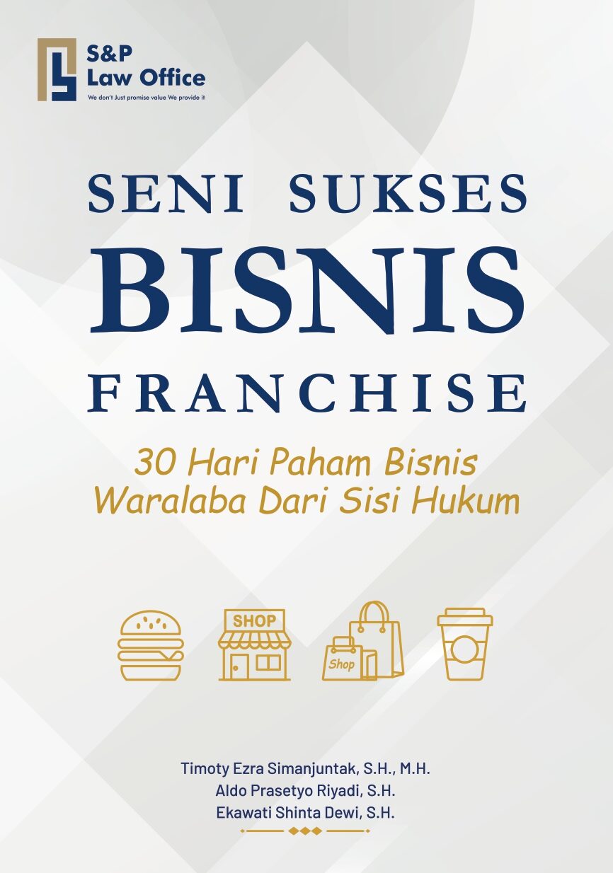 Cover Buku Franchise | SP Law Office E Book Cover Seni Sukses Bisnis Franchise